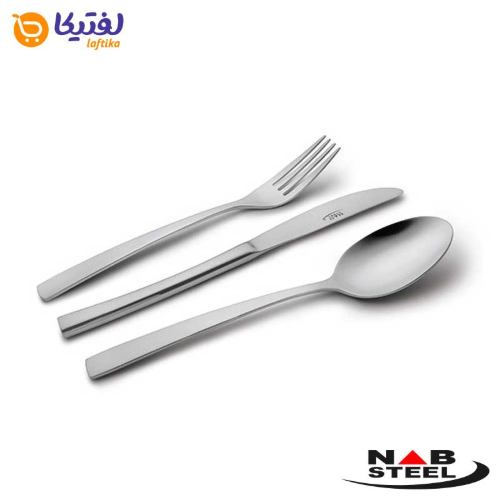 قاشق و چنگال برند ناب استیل طرح فلورانس شیک