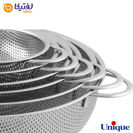 آبکش استیل پانچی یونیک 6 پارچه UN-4055