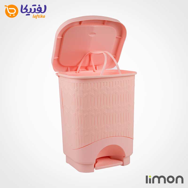 سطل 4 گوش طرح بامبو لیمون سایز کوچک (3لیتری)