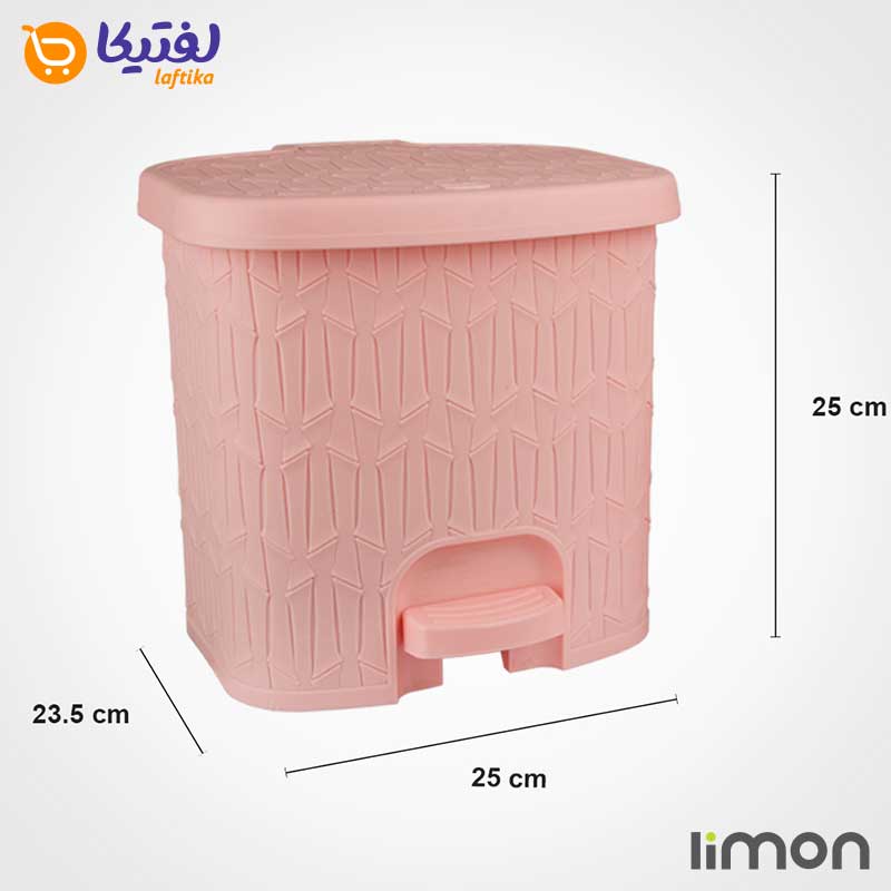 سطل 4 گوش بامبو لیمون سایز متوسط (6 لیتری)