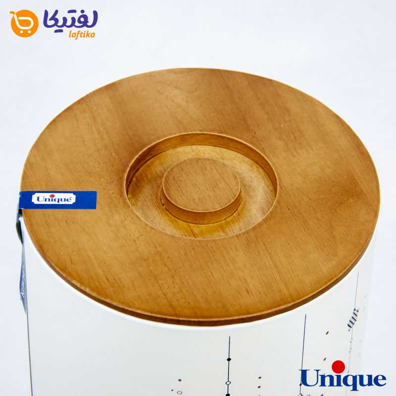 سرویس آشپزخانه 19 پارچه فانتزی درب بامبو طرح ستاره آویز یونیک UN-8096