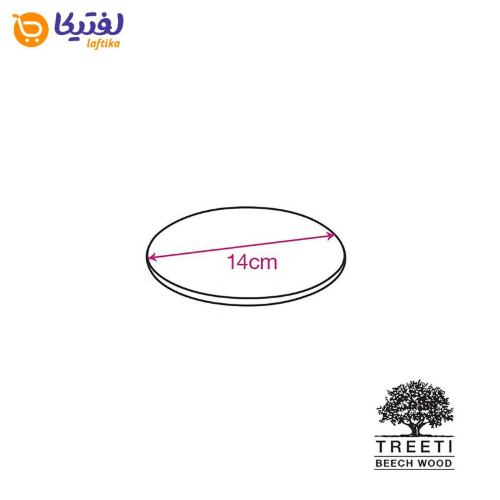 بشقاب چوبی گرد تیریتی کوچک B2415