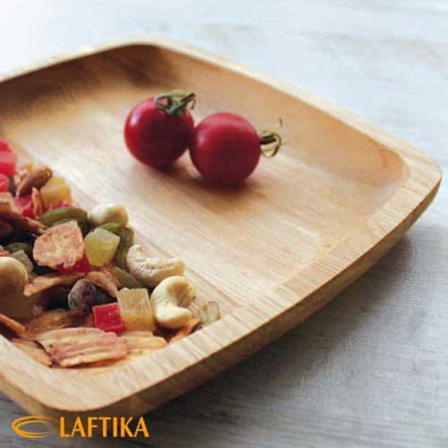 بشقاب-گود-چوبی-مربع-نارون--متوسط-R2413