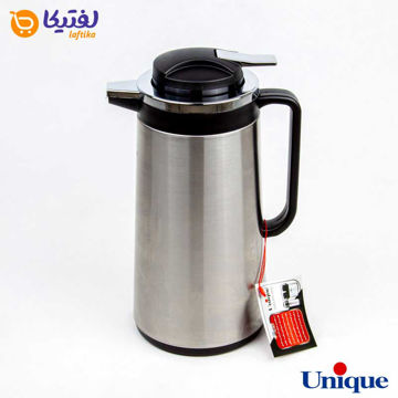 فلاسک 1.3 لیتر استیل شیشه دار یونیک UN-1804