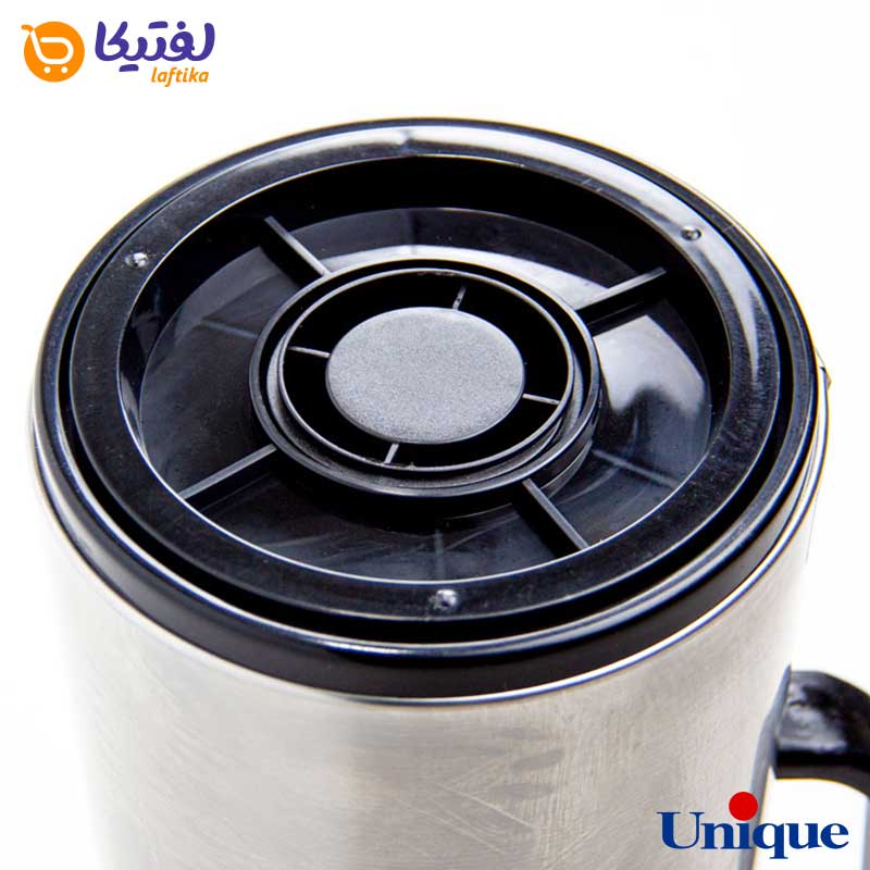 فلاسک 1.3 لیتر استیل شیشه دار یونیک UN-1804