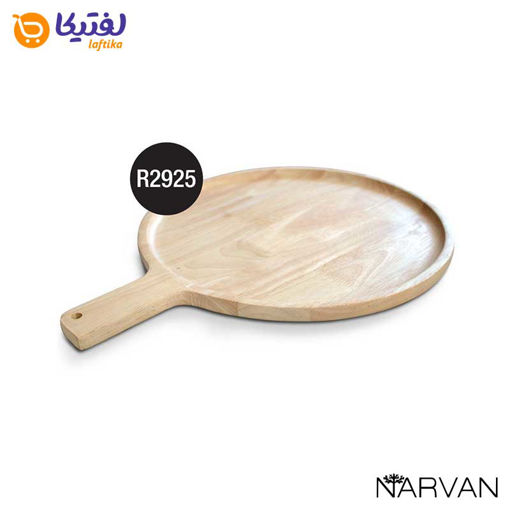 تخته سرو پیتزا تخت چوبی نارون بزرگ R2925