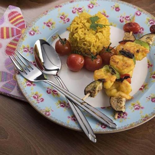 سرویس قاشق چنگال پالرمو استیل