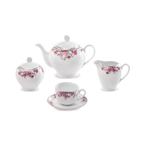 خرید سرویس 17 پارچه چای خوری ایتالیا اف طرح آران