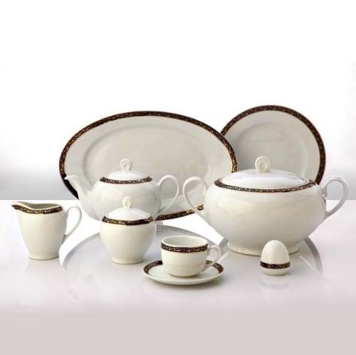 چینی زرین 6 نفره غذاخوری ایتالیا اف پرمیس