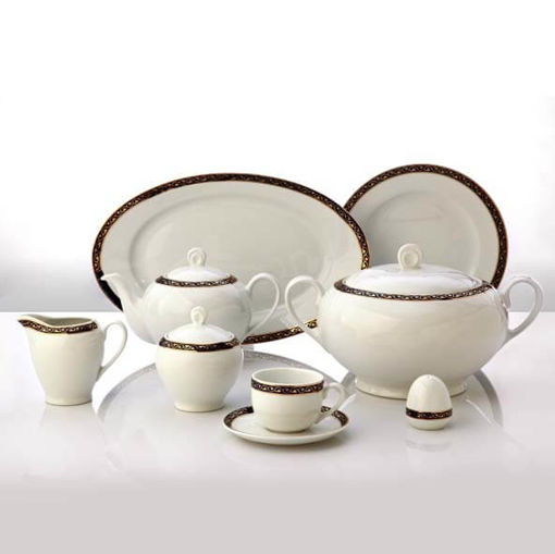 سرویس چینی زرین ایتالیا اف پرمیس 6 نفره 28 پارچه (توقف تولید)*