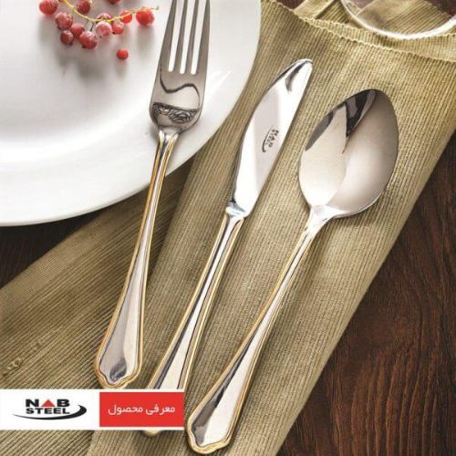 دورطلایی 86 پارچه ونیز دور طلایی ناب استیل مرغوب