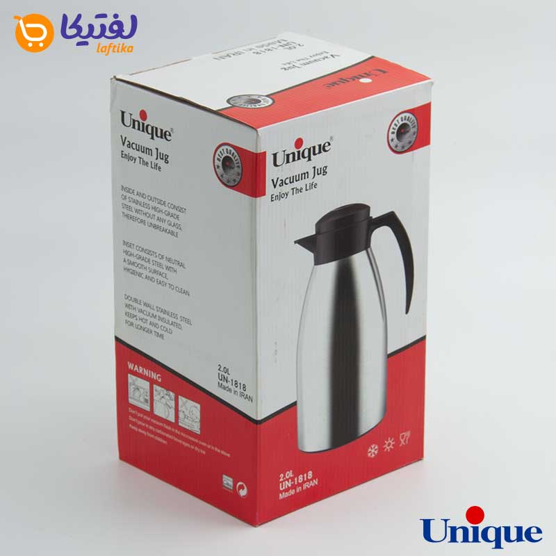 فلاسک 2 لیتری داخل استیل یونیک UN-1818