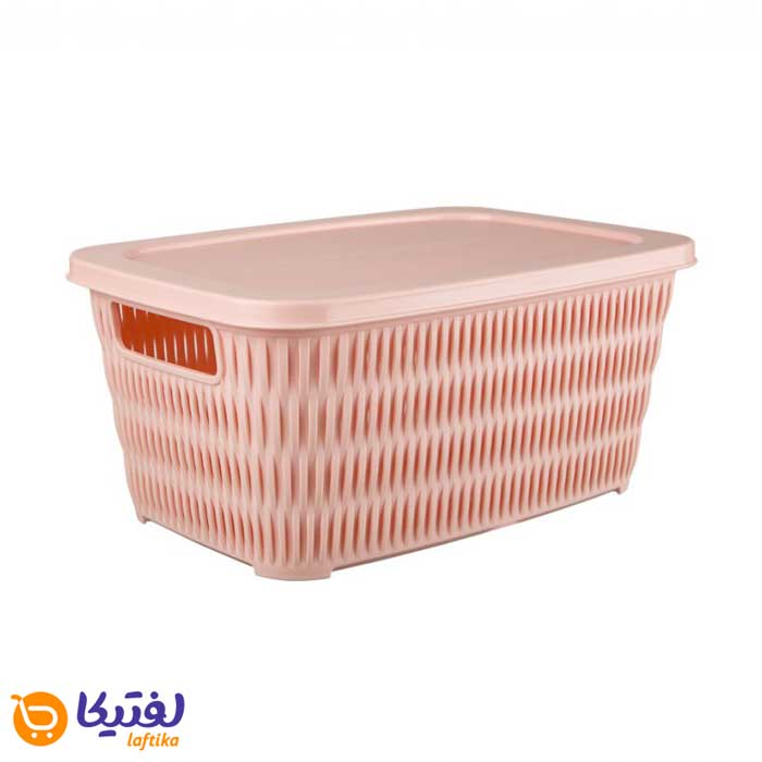 سبد-مستطیل-درب-دار-طرح-بامبو-لیمون-سایز-2