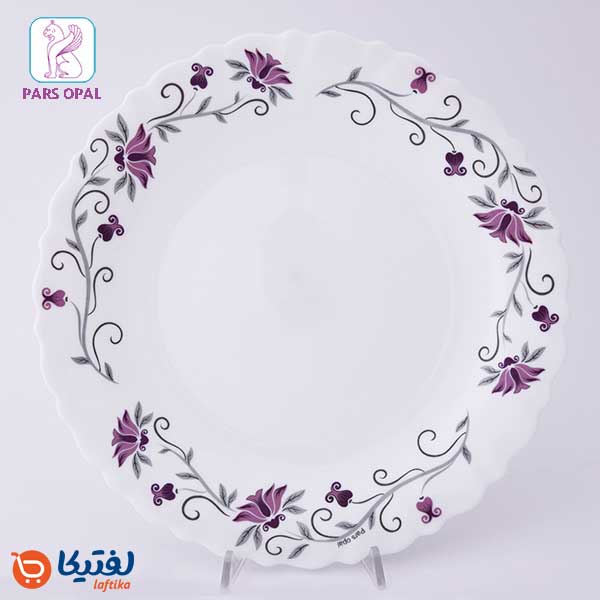 بشقاب-خورشت-خوری-پارس-اپال-مدل-لیندا با بهترین کیفیت