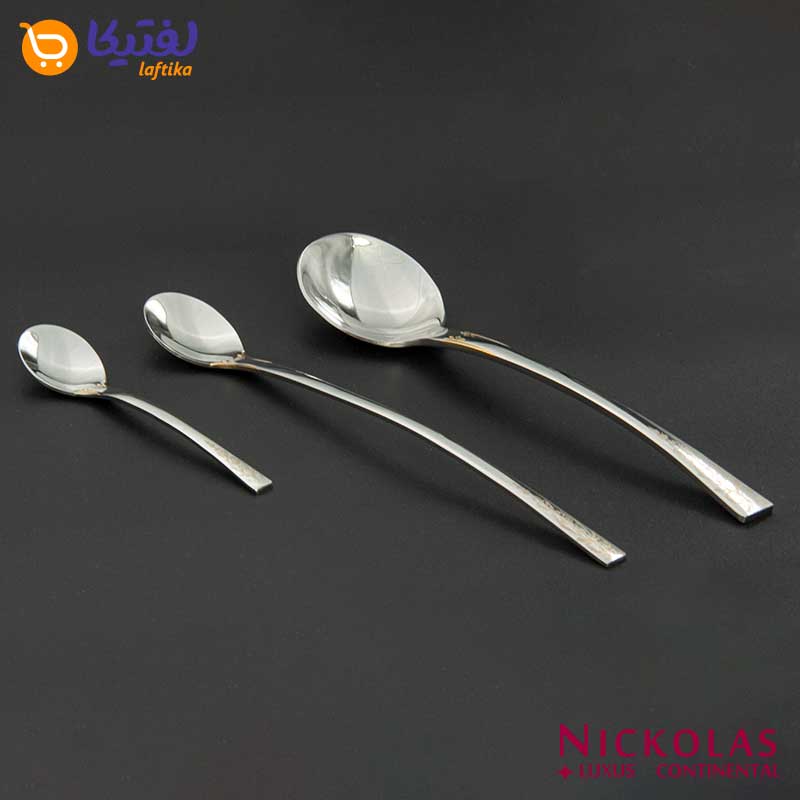 سرویس قاشق چنگال نیکولاس 151 پارچه مدل 810GL لیزری