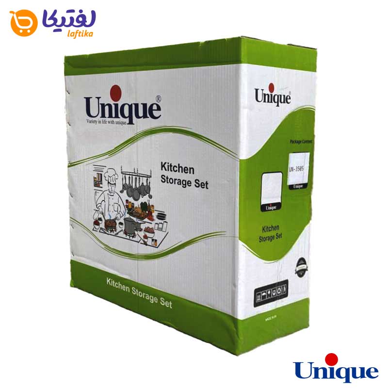 سرویس آشپزخانه 14 پارچه استیل یونیک UN-3505