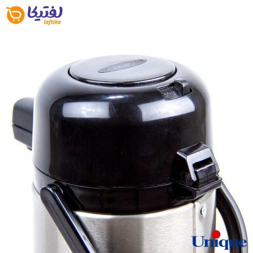 فلاسک استیل پمپی 2.5 لیتر یونیک UN-9101