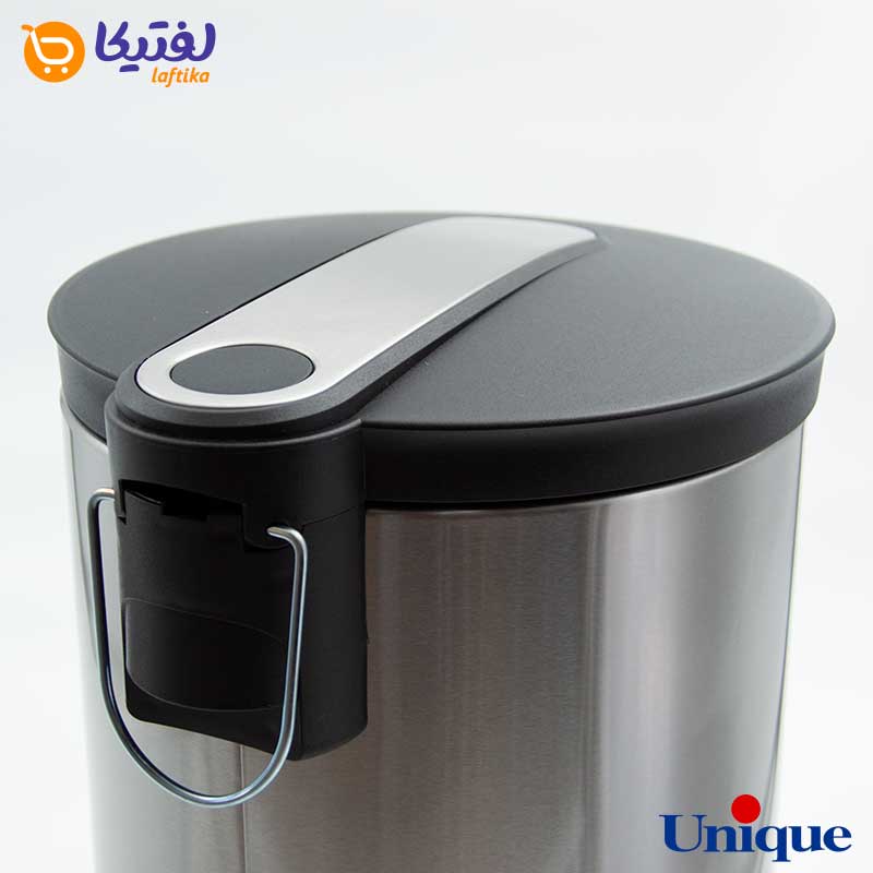 سطل زباله استیل 5 لیتر با آرام بند یونیک UN-4410