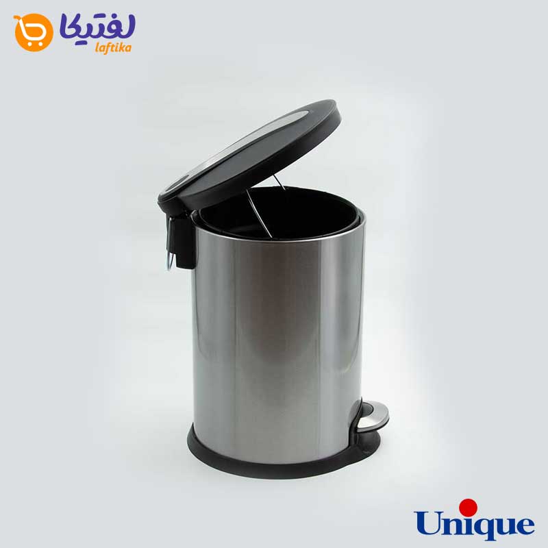 سطل زباله استیل 5 لیتر با آرام بند یونیک UN-4410