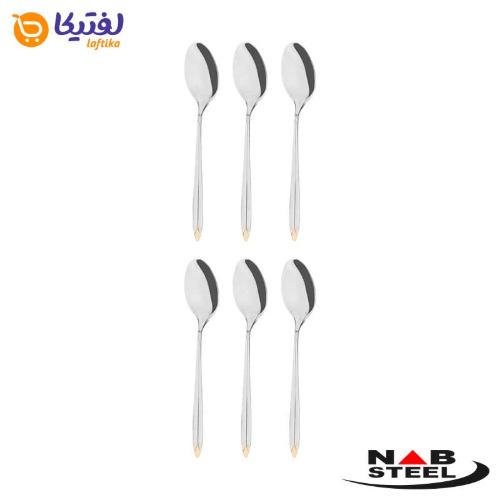 جنس سرویس قاشق و چنگال پالرمو دور طلایی ناب استیل