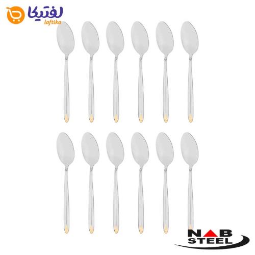 معرفی سرویس قاشق و چنگال پالرمو دور طلایی ناب استیل