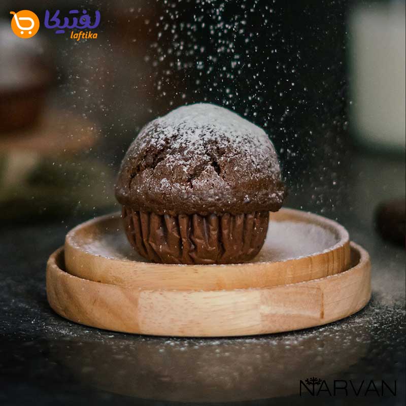 نعلبکی چوبی لبه دار نارون R 2438
