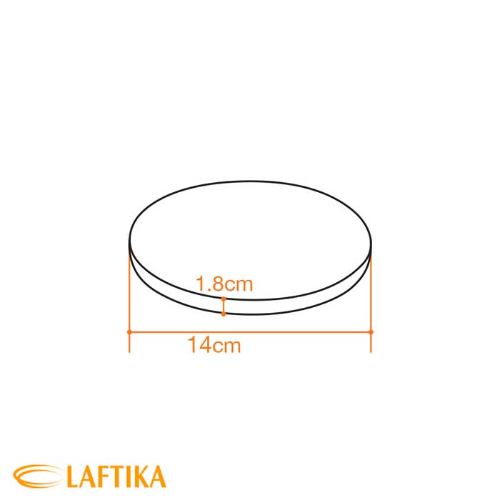 بشقاب-تخت-چوبی-گرد-نارون-کوچک-R2431