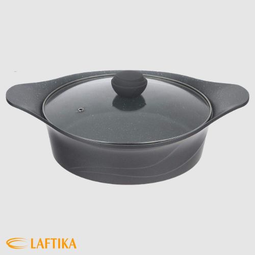 سرویس قابلمه چدن 10 پارچه داخل سرامیک UN-8810 2