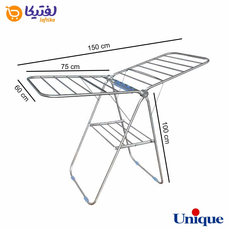 ابعاد بندرخت تمام استیل یونیک UN-8030