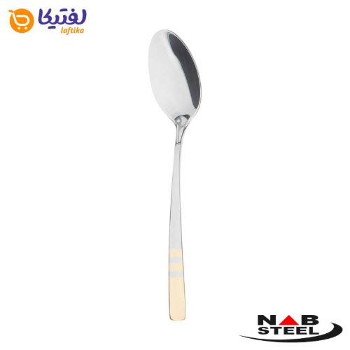 سرویس 128 پارچه ناب استیل مدل فلورانس با جعبه کادویی (دور طلایی)