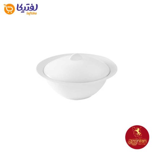 چینی زرین سوپخوری هتلی با شیار ملاقه