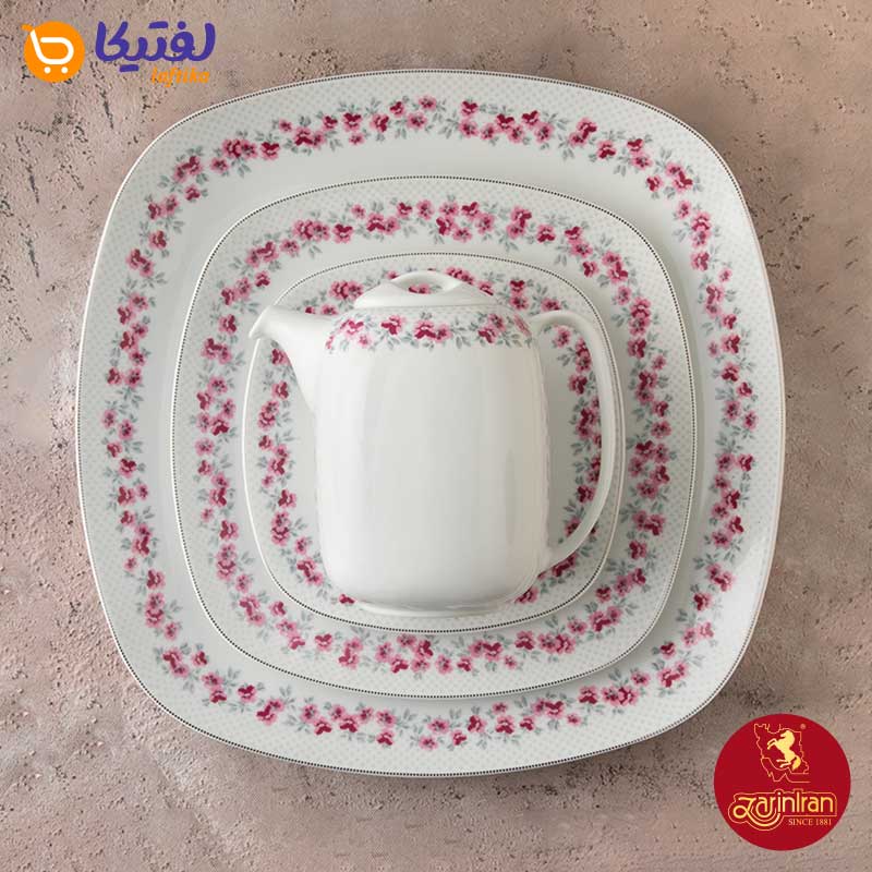 کیفیت سرویس گلسار پلاتینی چینی زرین