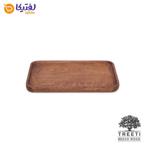 سینی چوبی تریتی مستطیل تخت کوچک 22 سانتی B2518