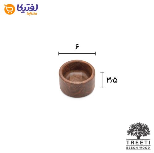 سس خوری چوبی تریتی اندازه 6.2 سانتی W2223