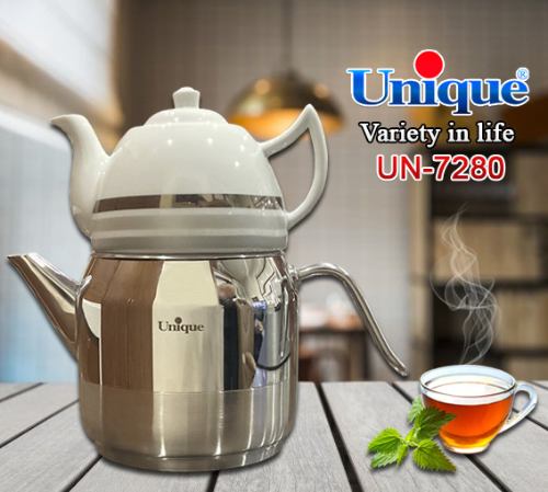 ست کتری و قوری تک دسته یونیک UN-7280