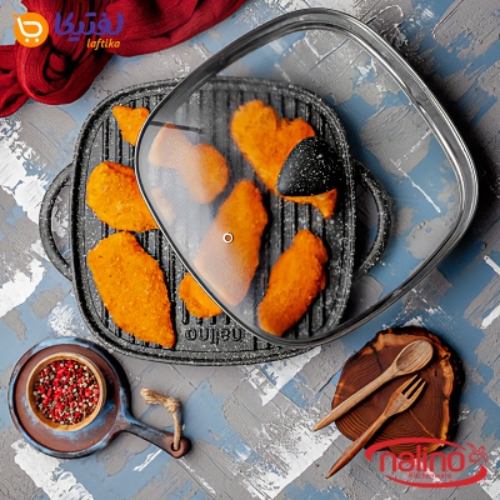 تابه گریل چدن دو طرفه نالینو مدل لورنز Lorenza