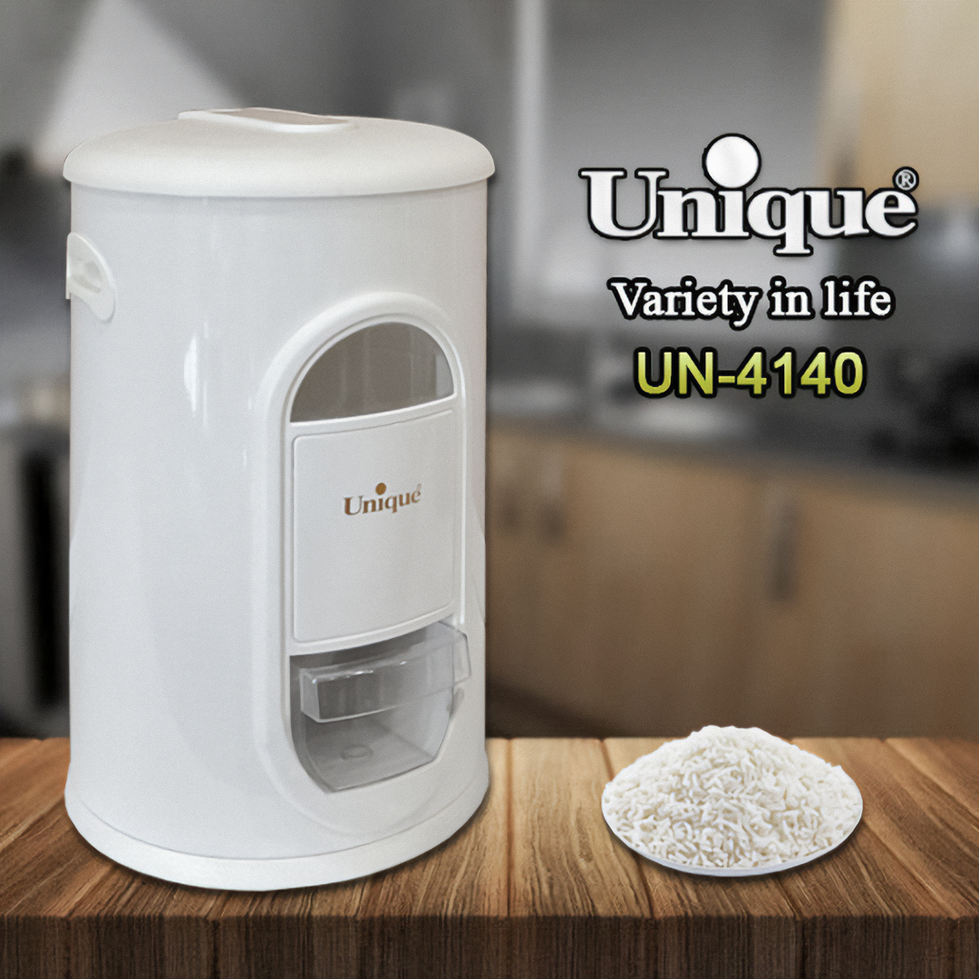 سطل برنج پیمانه دار سفید یونیک UN-4140