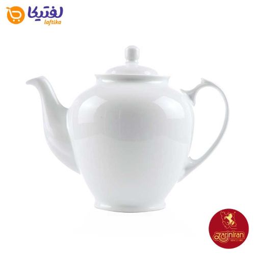 قیمت چینی زرین قوری هیئتی سفید سایز بزرگ