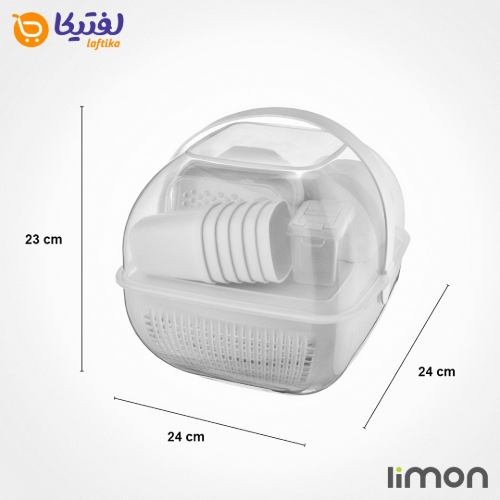 سرویس مسافرتی 56 پارچه شش نفره لیمون