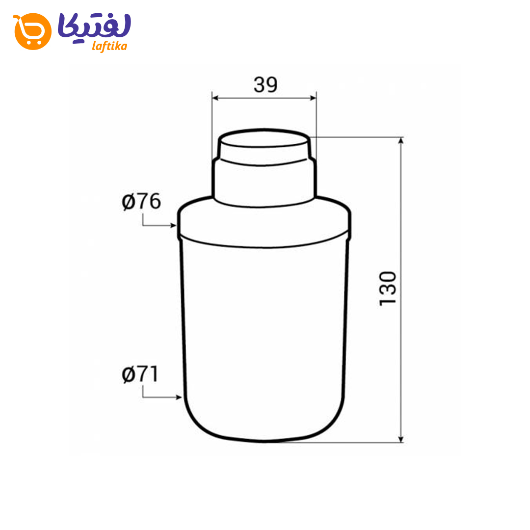 ابعاد فیلتر یخچال امرسان پاکشوما دی پوینت لیوانی