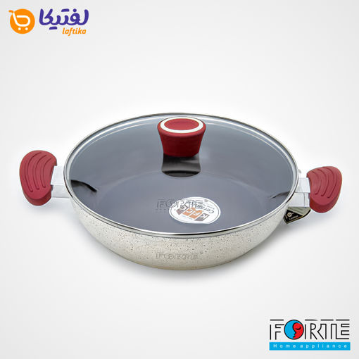 تابه سایز 28 فورته دایکاست روبینا کرم سرامیکی وارداتی