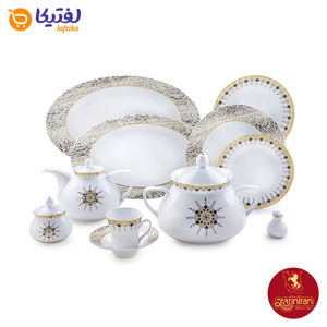 قیمت چینی زرین سرویس 12 نفره شهرزاد طرح کلوپاترا
