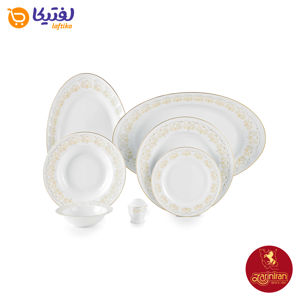 بهترین قیمت سرویس هیلدا 6 نفره چینی زرین نئوکلاسیک