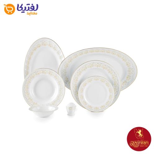 بهترین قیمت سرویس هیلدا 6 نفره چینی زرین نئوکلاسیک