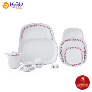 خرید اقساطی سرویس گلسار پلاتینی چینی زرین