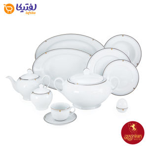 چینی زرین سرویس با کیفیت 12 نفره ایتالیا اف طرح اپرا