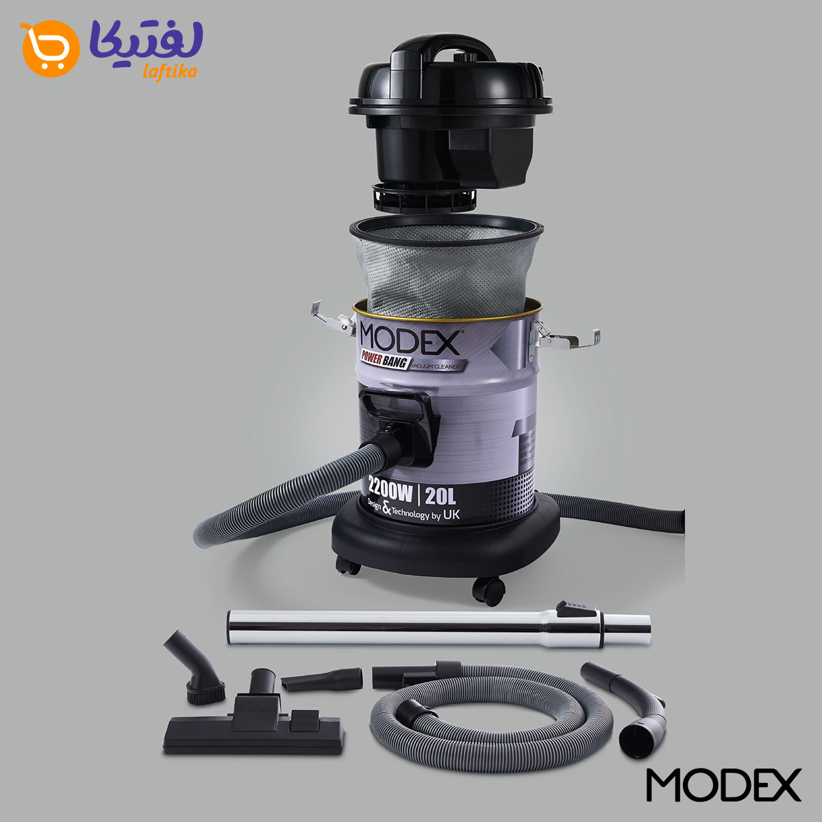 ویژگی های جارو برقی سطلی مودکس مدل VC1220