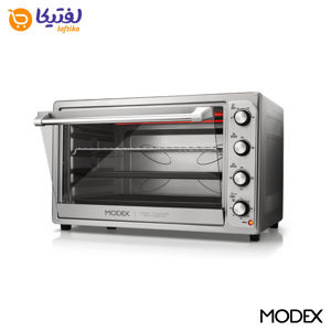 خرید توستر 66 لیتری بدنه استیل شیشه ای مودکس درب دو جداره مدل OV9660