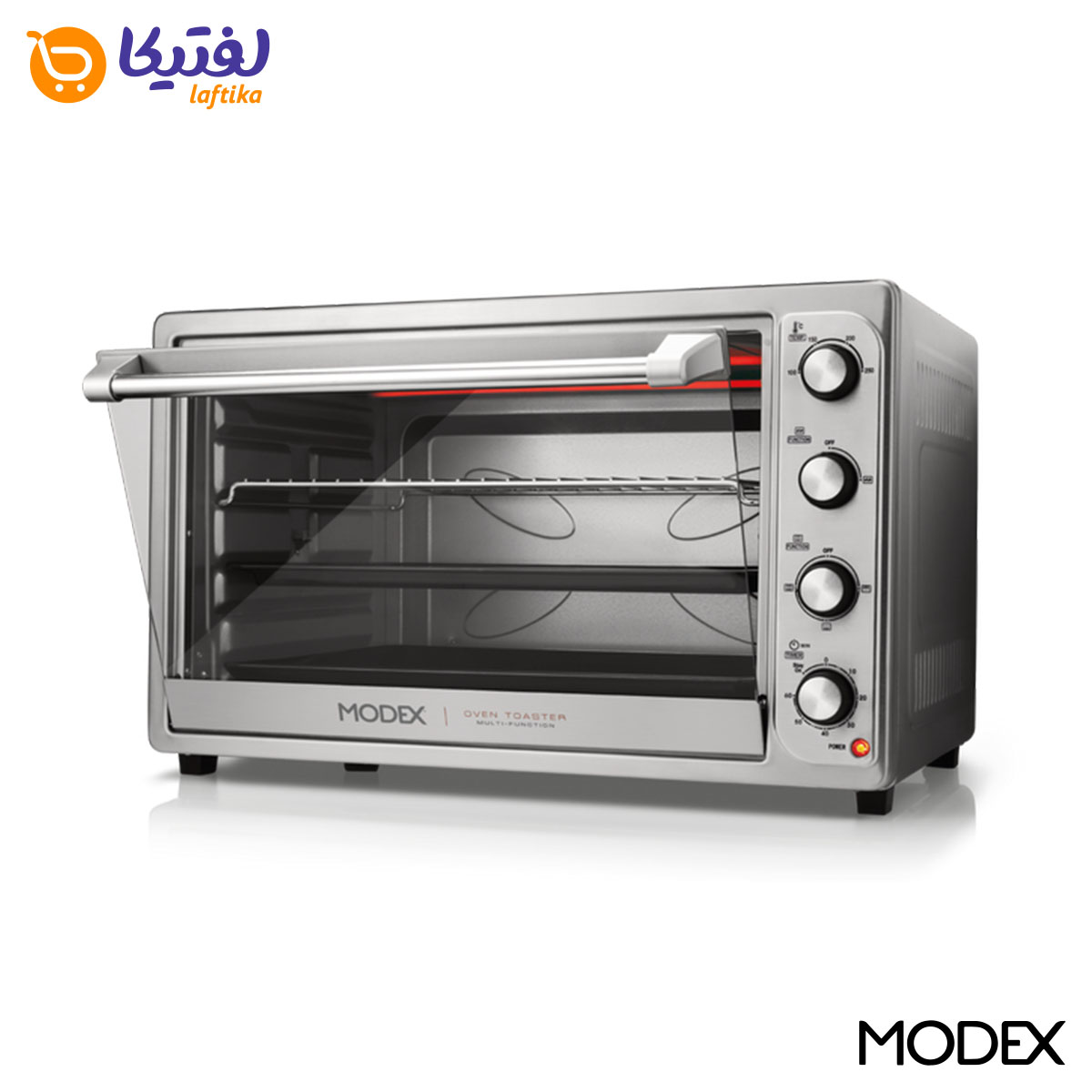 خربد توستر 85 لیتری بدنه استیل درب دو جداره مودکس مدل OV9850