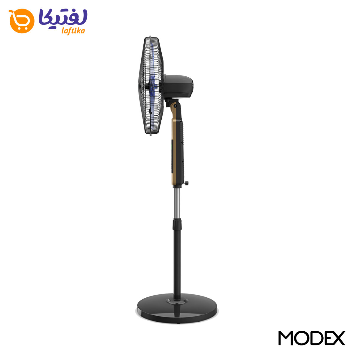 اندازه های پنکه ایستاده 18 اینچی مودکس ریموت کنترل دار 70 وات مدل FA1218